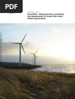 As 4959-2010 Acoustics - Measurement Prediction and Assessment of Noise From Wind Turbine Generators