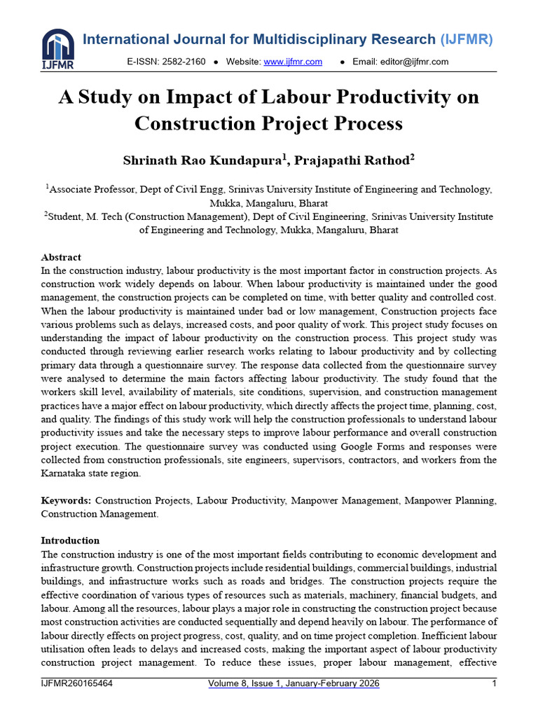 5 A study on impact | PDF | Survey Methodology | Workforce Productivity