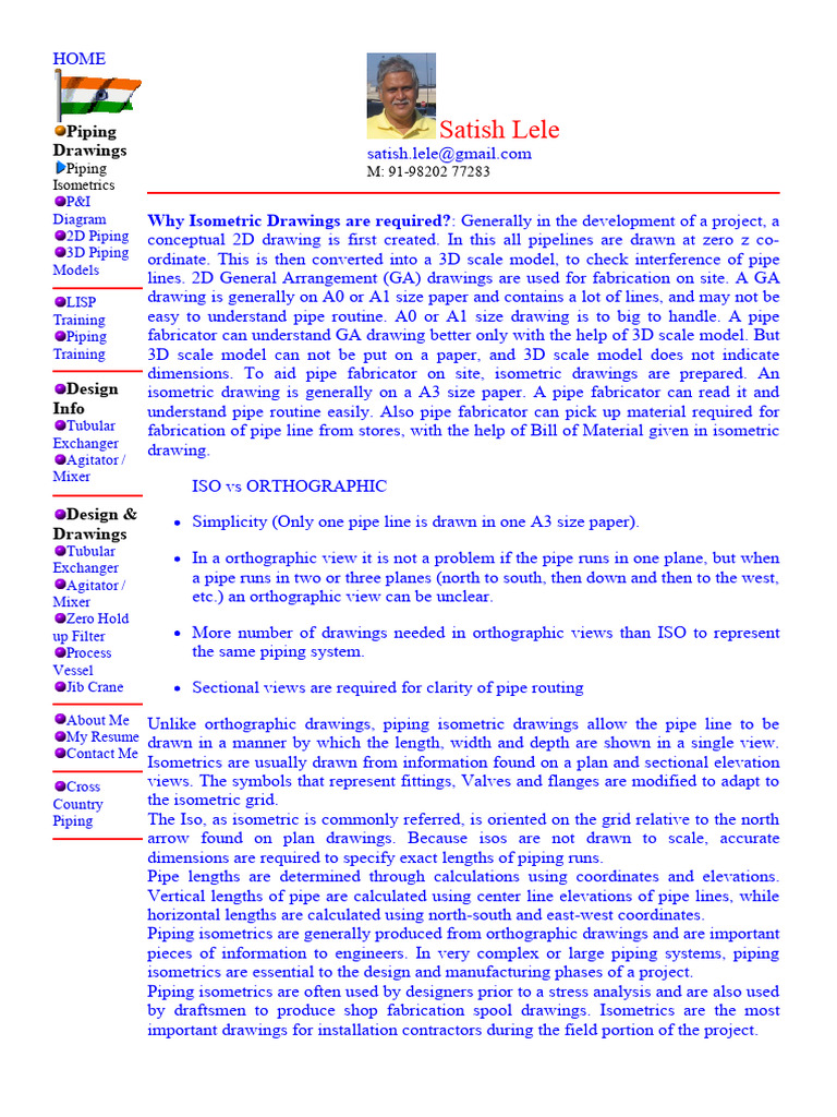 Piping Isometric Drawings Compress | PDF | Pipe (Fluid Conveyance) | Valve