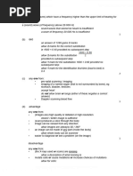 IGCSE 0625/43 Mark Scheme 2024 | PDF | X Ray | Ultrasound