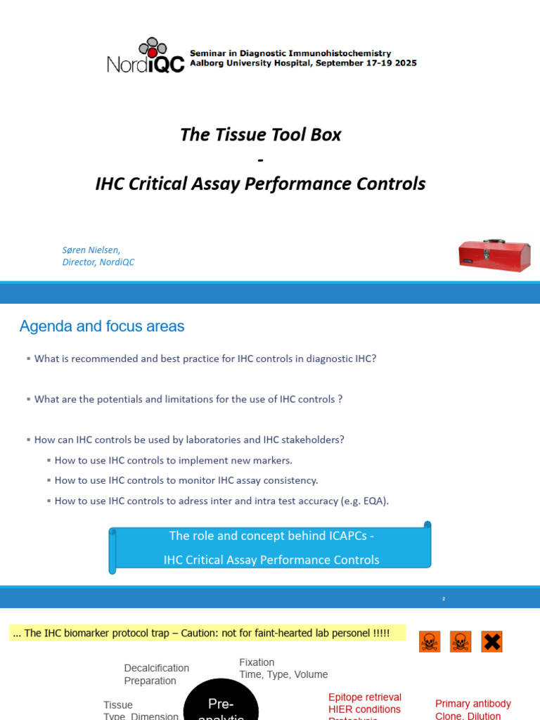 Nordiqc Control Blocks Ihc | PDF | Immunohistochemistry | Medical ...