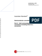 As 60146.2-2001 Semiconductor Converters Self-Commutated Semiconductor Converters Including Direct D.C. Conve