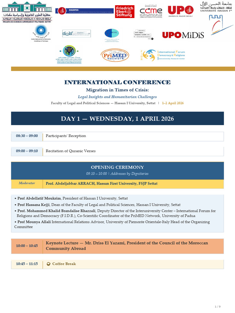 Conference_program Version Finale | PDF