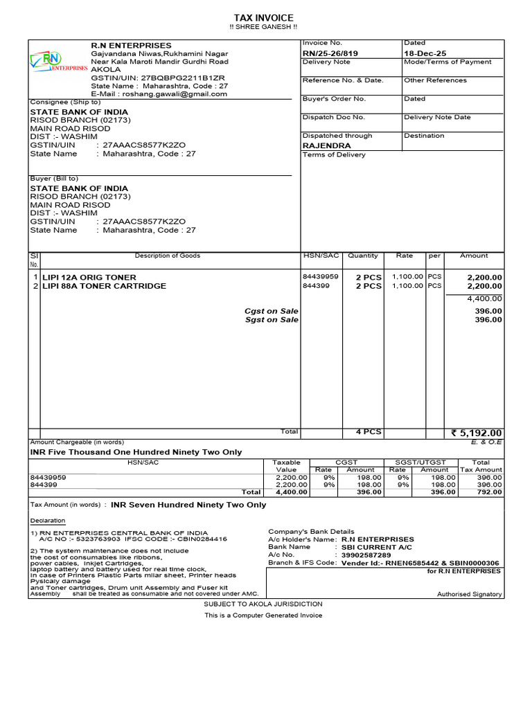 819 RISOD | PDF | Office Work | Government Finances