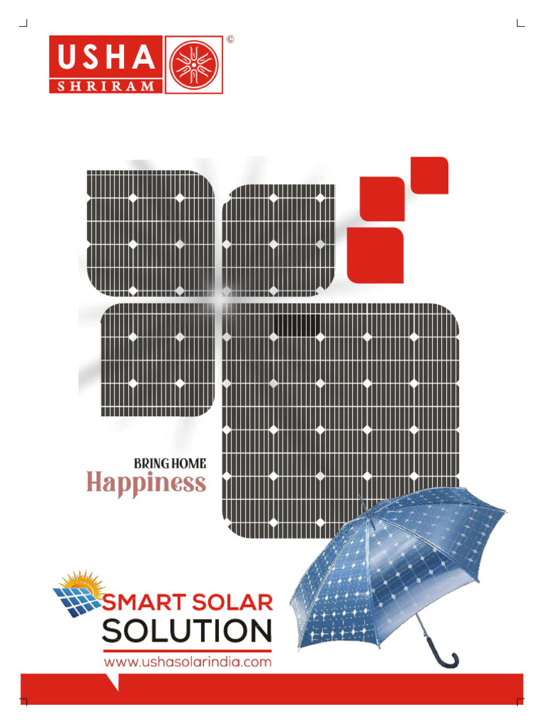 Usha Shriram Solar Brochure | PDF