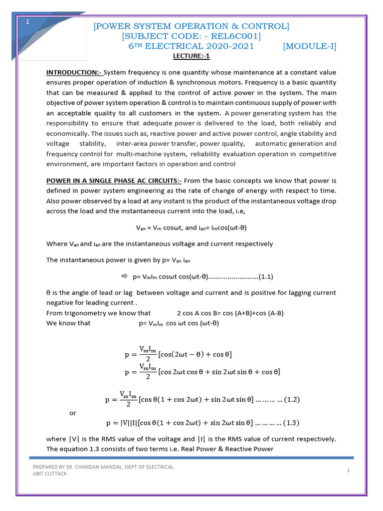 Psoc Notes Final | PDF