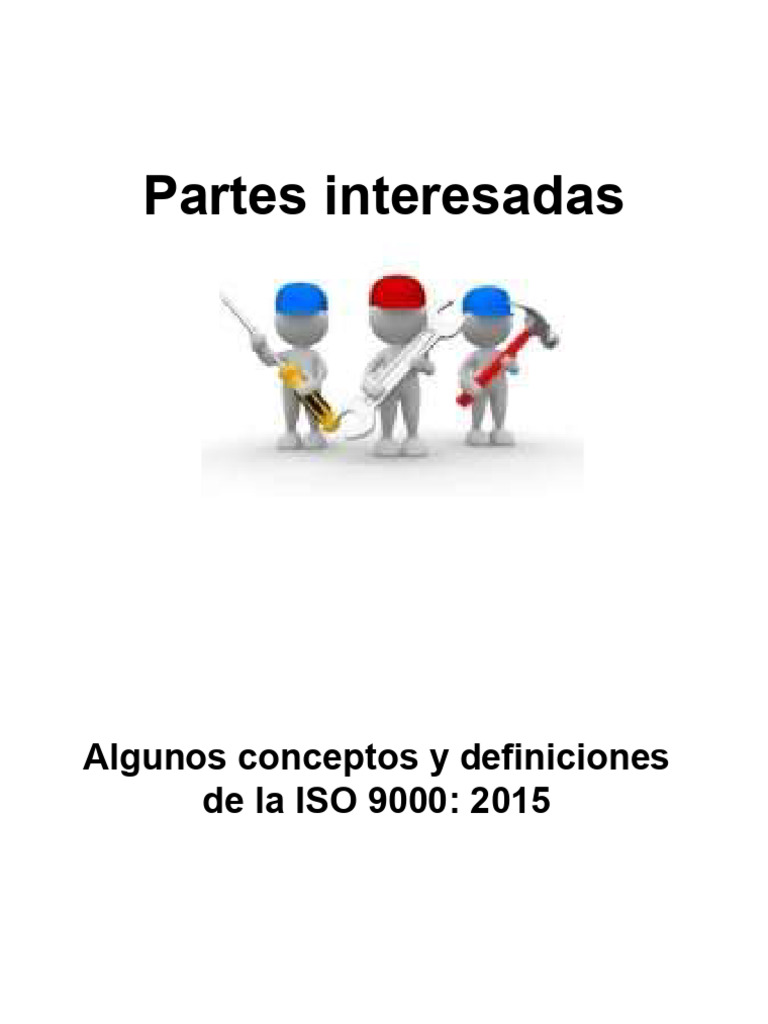 ISO 9001 PARTES INTERESADAS | PDF | Sistema de manejo de calidad | Business