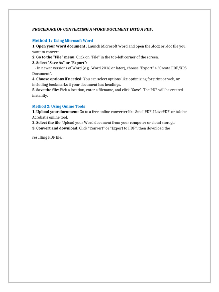 Practical MS Word | PDF