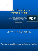 New Paradigms in Women's Health April 13