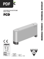 TECNICA　-DRAGON 100- AERMEC Manuale Tecnico Ventilconvettori FCX | PDF