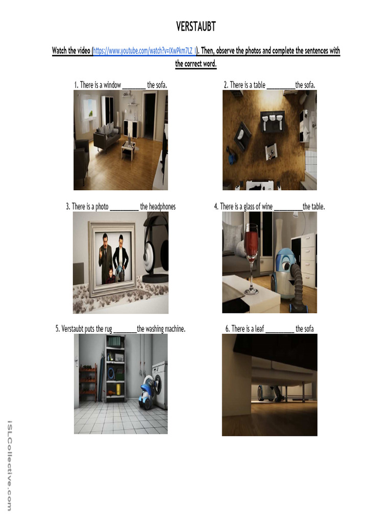 Prepositions of Place | PDF