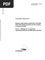 As ISO 6993.2-2007 Buried High-Impact Poly (Vinyl Chloride) (PVC-HI) Piping Systems For The Supply of Gaseous