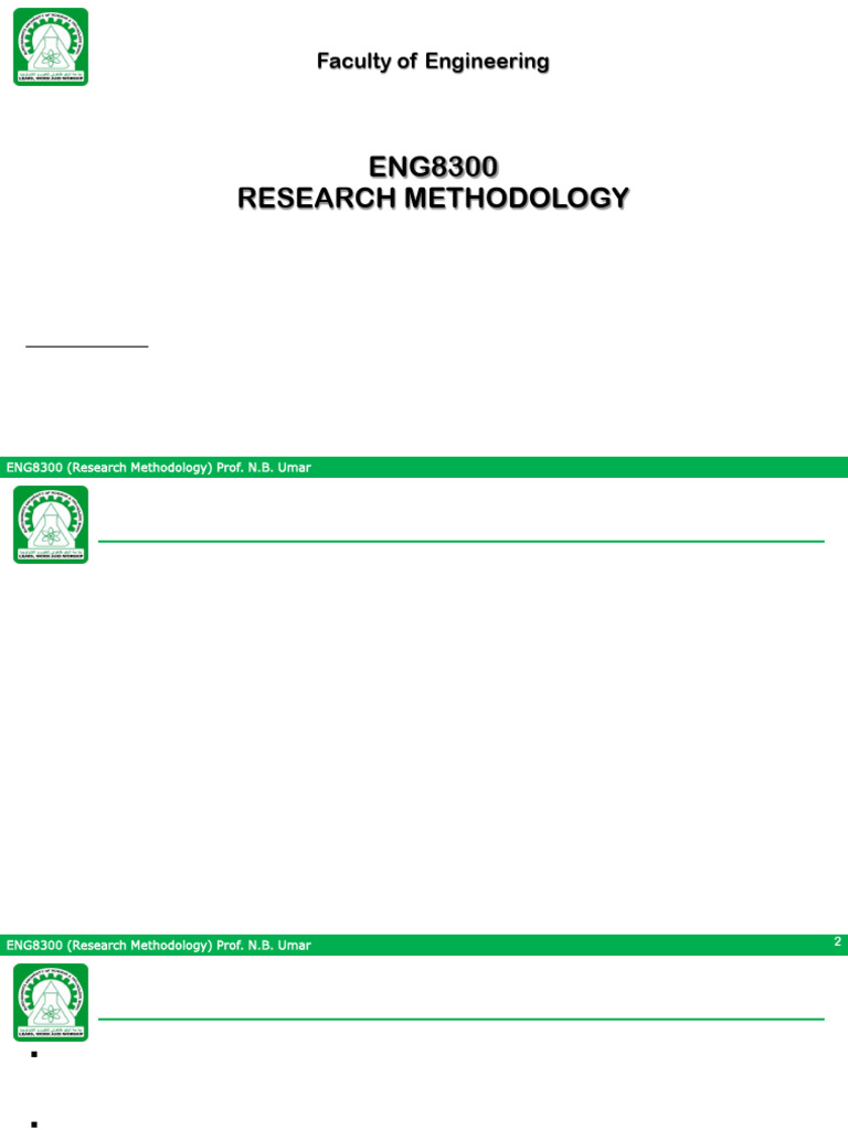 Topic 1 Research and Its Methodolgies | PDF | Experiment | Hypothesis