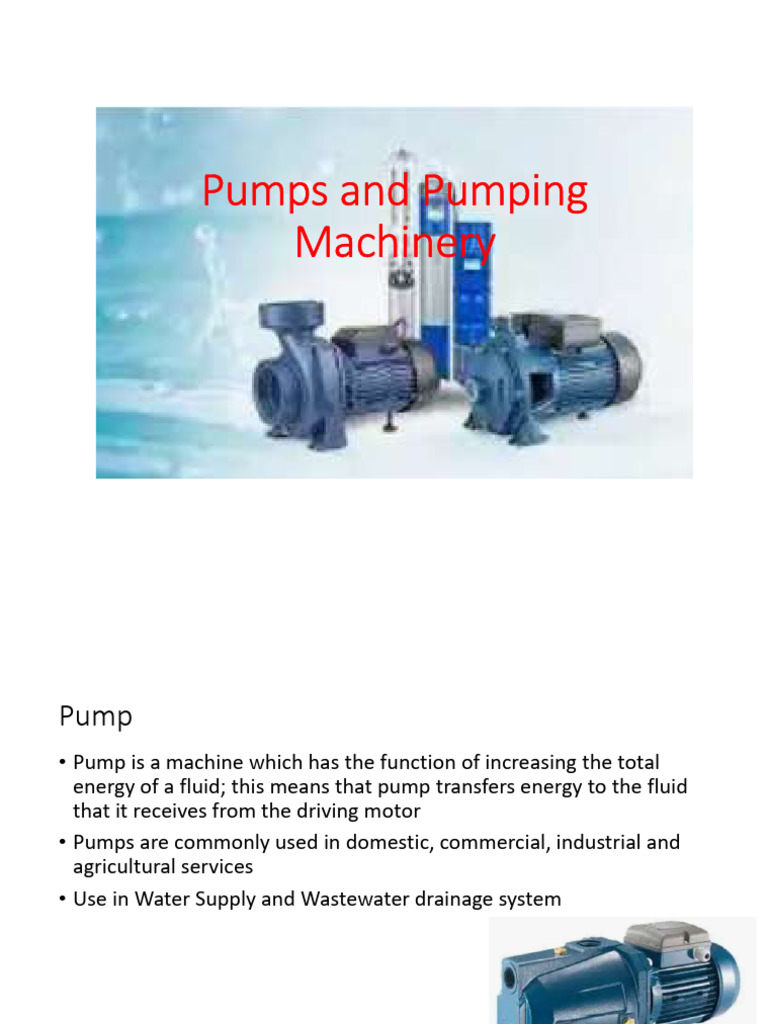 Handout 05 Pumps | PDF