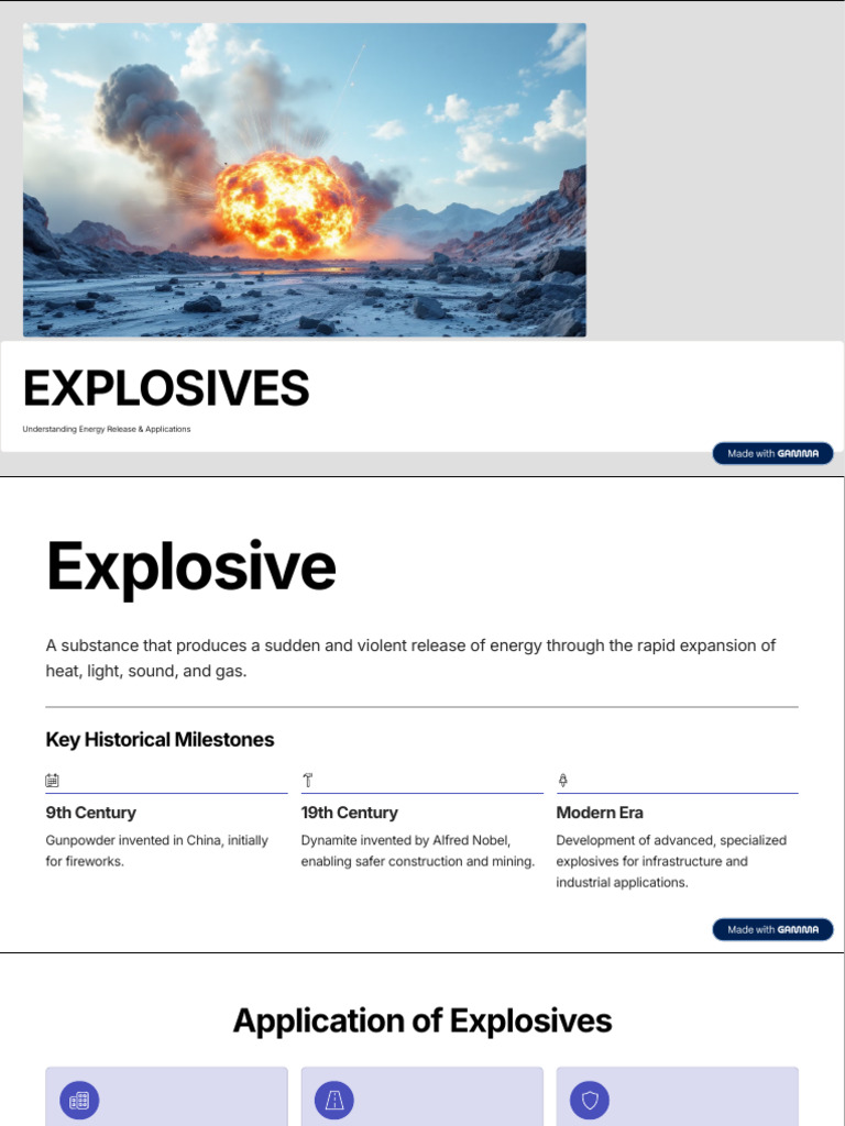 explosive | PDF
