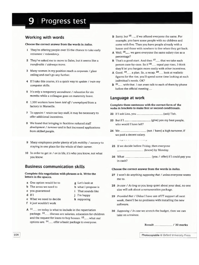 Test 9 - Copy | PDF