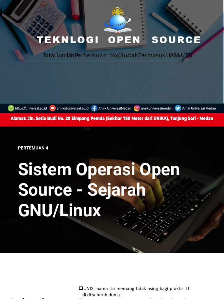 PERTEMUAN 4 TEKNOLOGI OPEN SOURCE | PDF