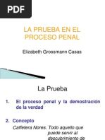 La Prueba en El Ncpp Dra. Grossman
