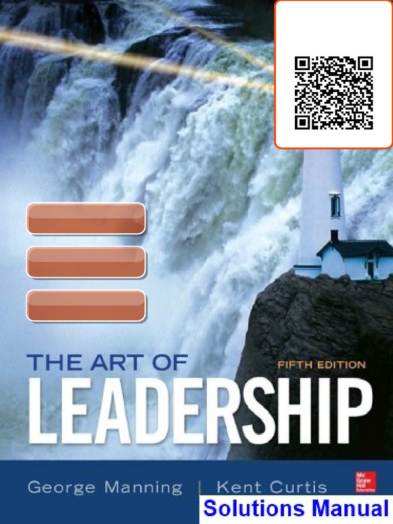 Art of Leadership 5th Edition Manning Solutions Manual available any ...