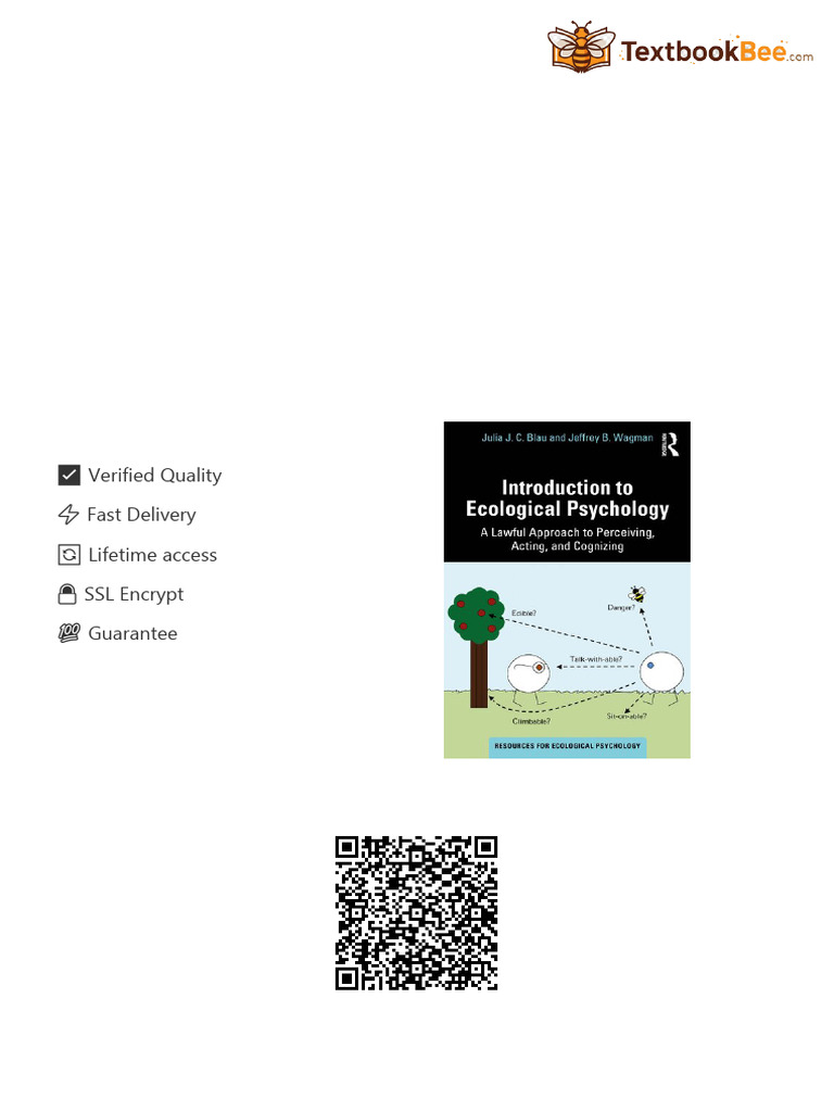 Find the Introduction to Ecological Psychology; A Lawful Approach to ...
