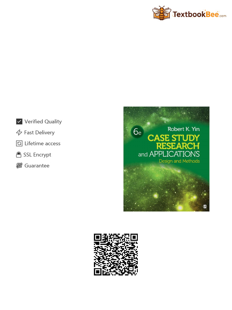 Case study research and applications : design and methods Sixth Edition ...