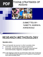 Download Advertising Strategies of Adidas Ppt by Namita Aggarwal SN102125085 doc pdf