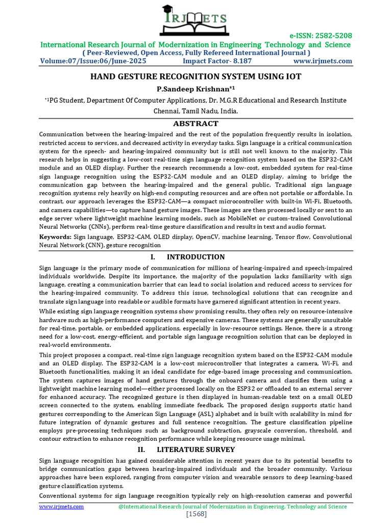 i Rj Mets 70600077672 | PDF | Computer Vision | Sign Language
