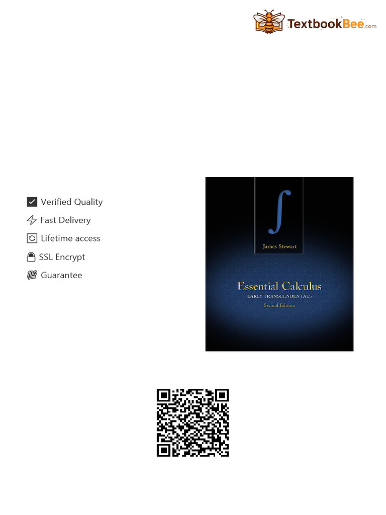Essential Calculus Early Transcendentals Standalone Book 2nd Edition by ...