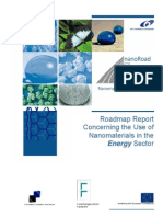 Roadmap Report Concerning The Use of Nanomaterials in The Energy Sector