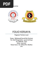 Contoh Folio Kerjaya