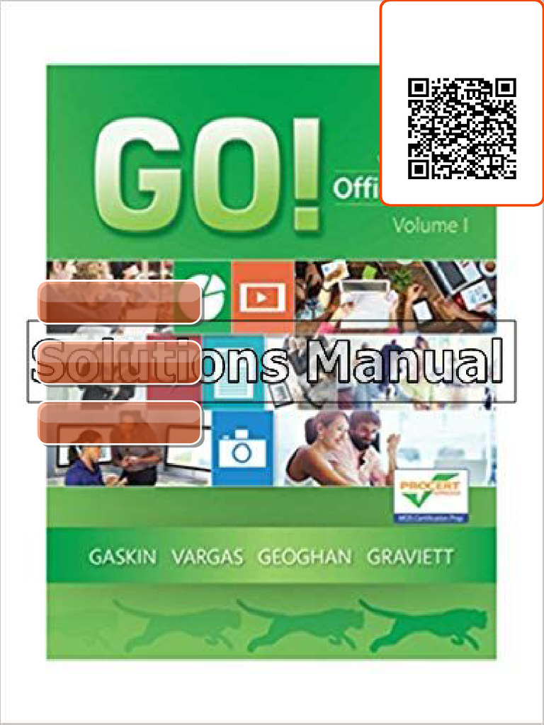 Unlock your GO with Office 2016 Volume 1 1st Edition Gaskin Solutions ...