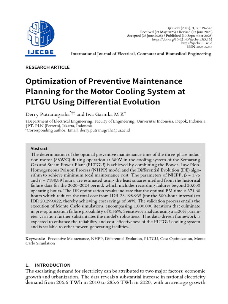 5.132 V3N3 IJECBE Journal Nugraha Optimization+of+Preventive ...