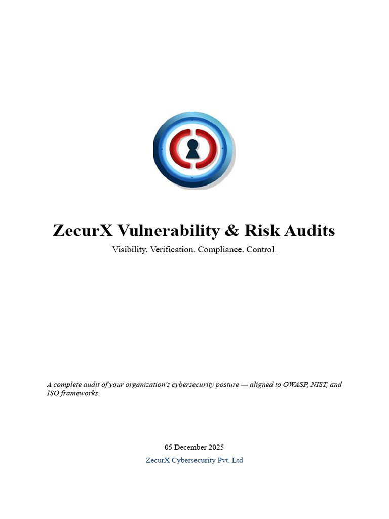 Vulnerability and Risk Audit | PDF | Computer Security | Security