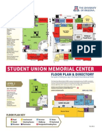 Student Union Memorial Center: Floor Plan & Directory