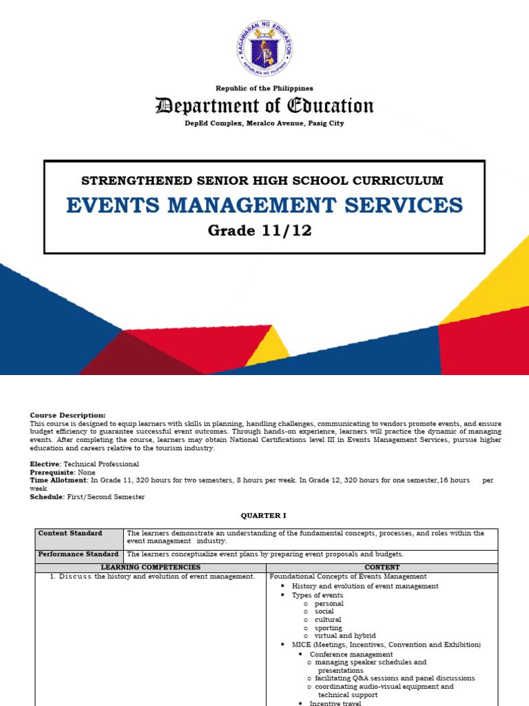 Events-Management-Services | PDF | License | Occupational Safety And Health