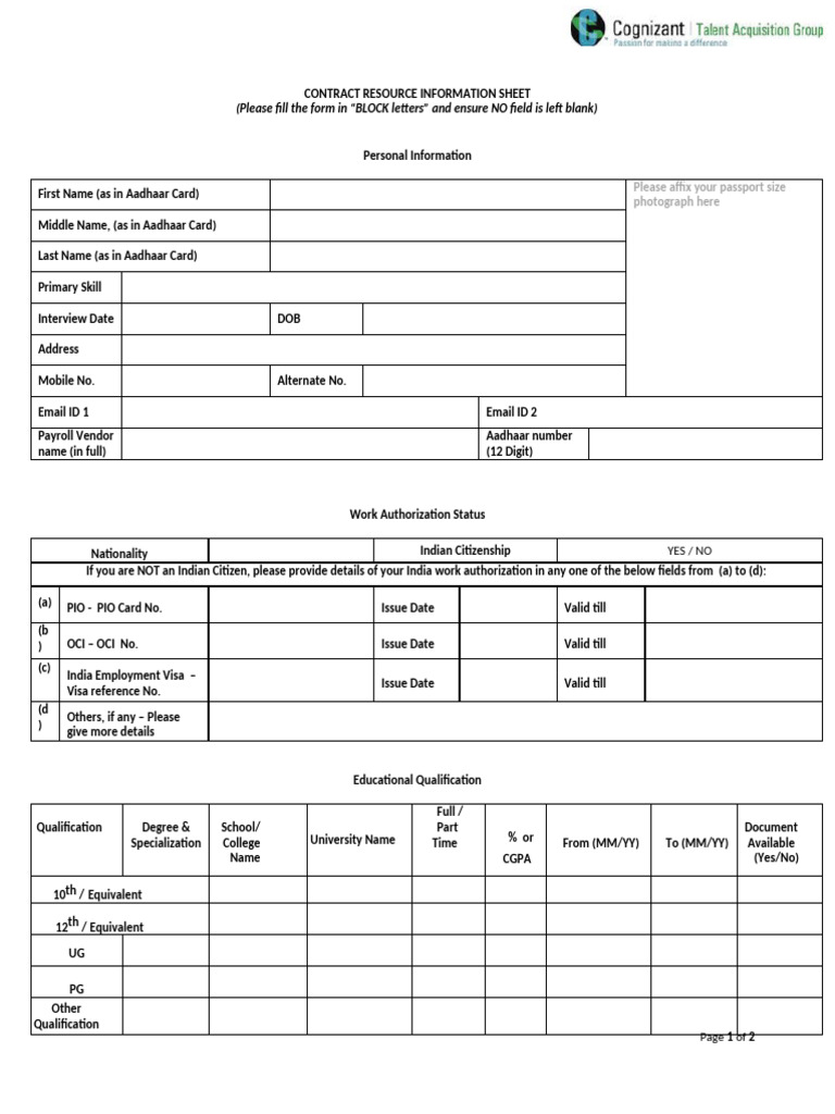 Contract Resource Information Sheet - 2018 | PDF | International Law ...