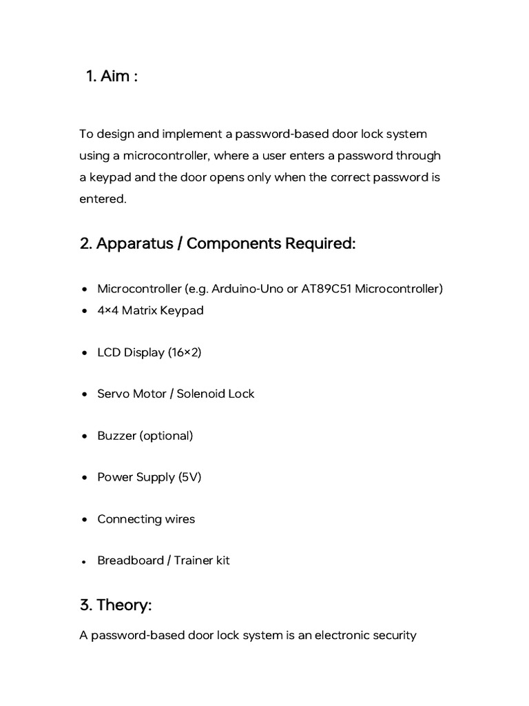 open ended exp1 - password locker | PDF