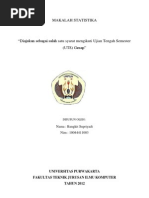 Download MAKALAH STATISTIKA by Bangkit Supriyadi SN102134938 doc pdf