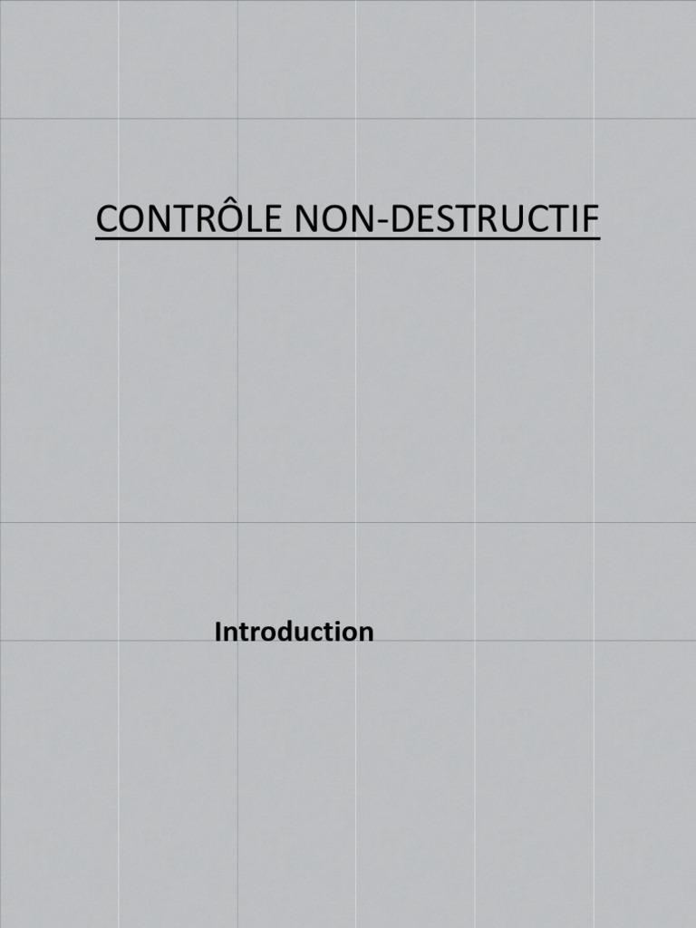 Introduction CND | PDF