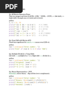 TCS NQT Coding Cheat Sheet | PDF