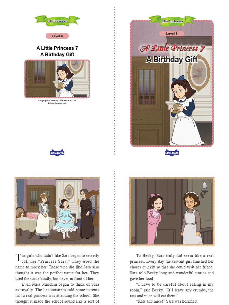 A Little Princess 7. a Birthday Gift | PDF | A Little Princess