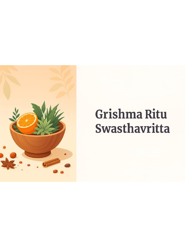 Grishma ritu | PDF