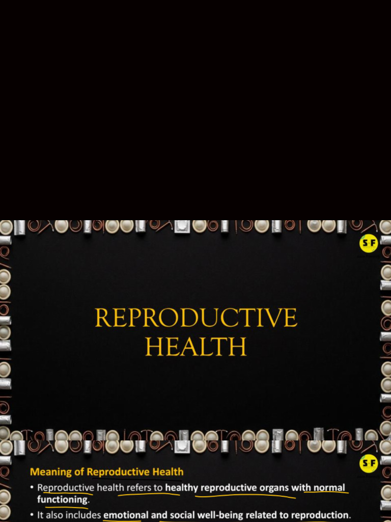 Reproductive Health | PDF