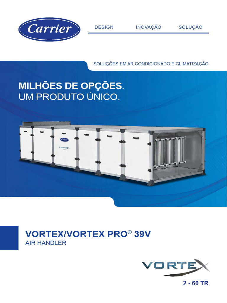 0070 0524 Catalogo Air Handler Vortex Pro 39v View Compactado.pdf | PDF