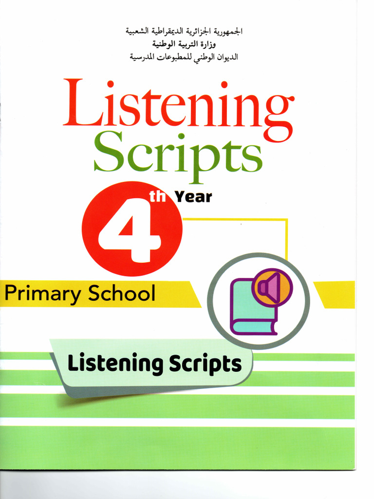 Listening script 4th year | PDF
