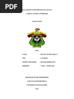 Download Laporan_carpal Tunnel Syndrome by Hadijah Putra Djaya SN102138802 doc pdf