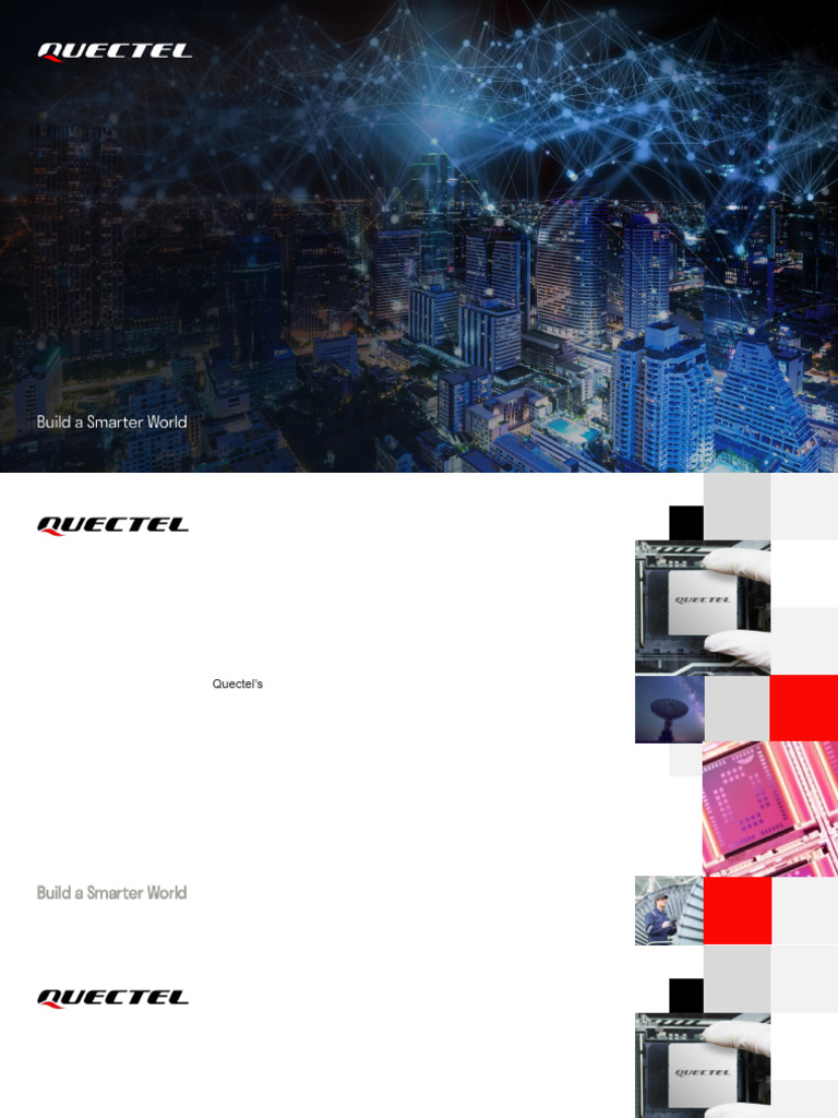 Quectel Smart Module Product Overview V4.1 | PDF | System On A Chip ...
