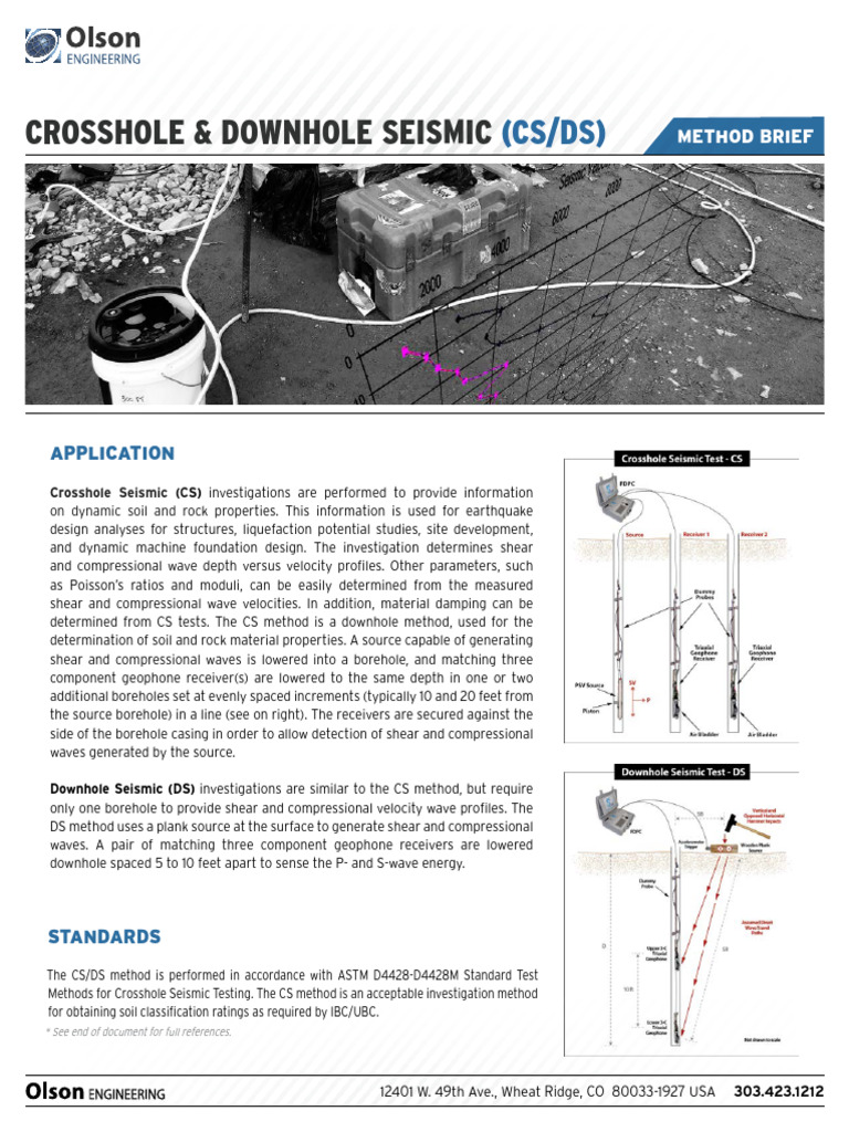 Csds Method Brief Digital | PDF | Seismology | Waves