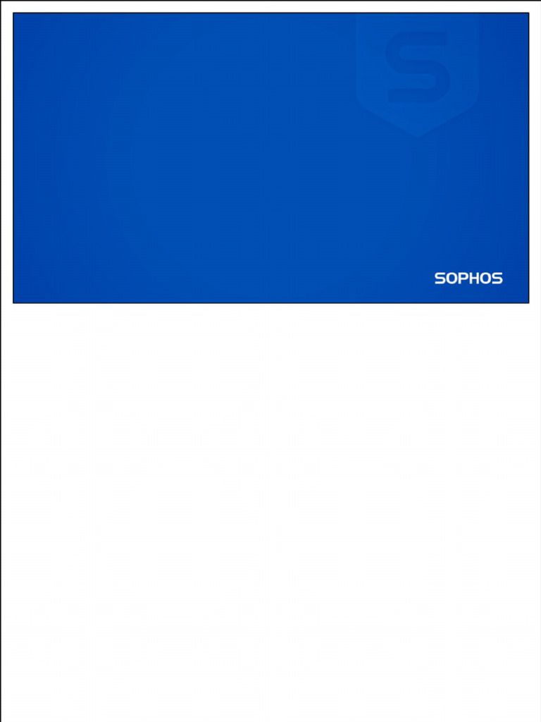 FW1515 20.0v2 Getting Started With Zones and Interfaces On Sophos ...
