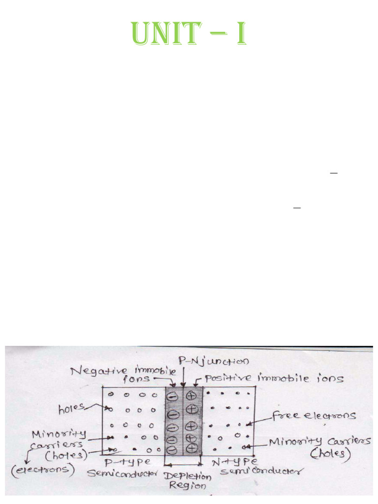SDC Notes of All Units Single PDF | PDF | Rectifier | P–N Junction